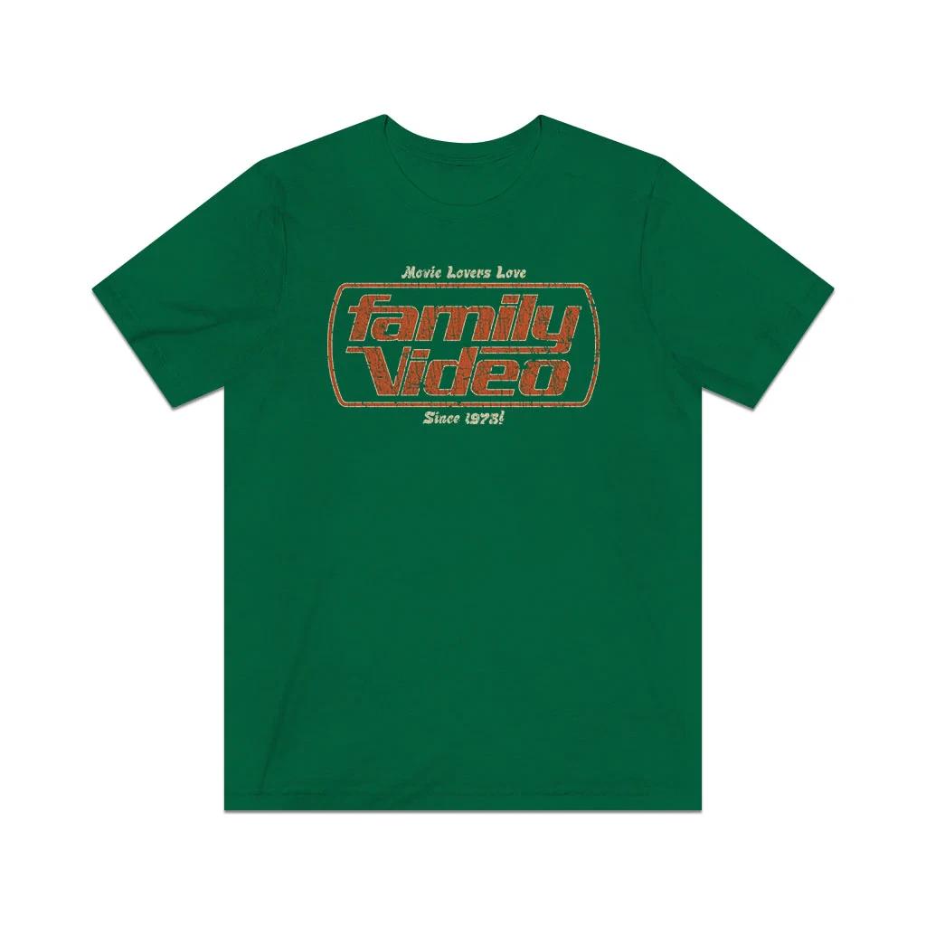 

Movie Lovers Love Family Video 1978 Vintage Men s T shirt 4XL