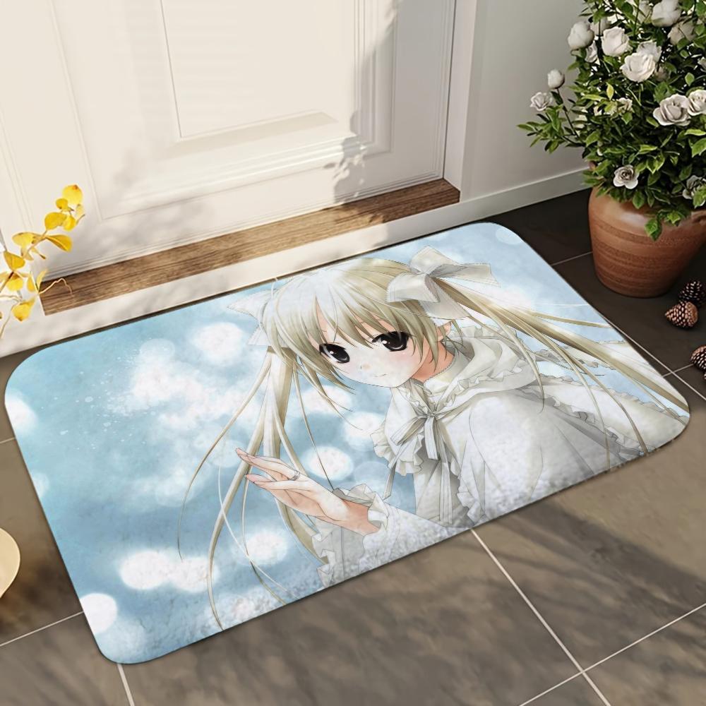 1pc Yosuga No Sora Bathroom Absorbent Mats Anti-Slip Mats Home Decor Supplies Carpets Home Kitchen Floor Mats
