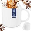 MONA White Porcelain Mug 330 Ml