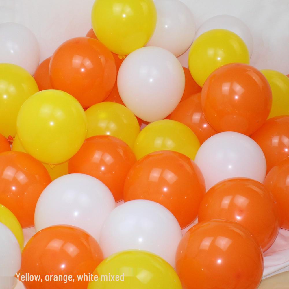 

Матовые желтые латексные шары - 10 , 5 , 12 , 18 - идеально подходят для оформления дня рождения и открытия магазина. 10-inch 50 pieces оранжевый/жёлтый