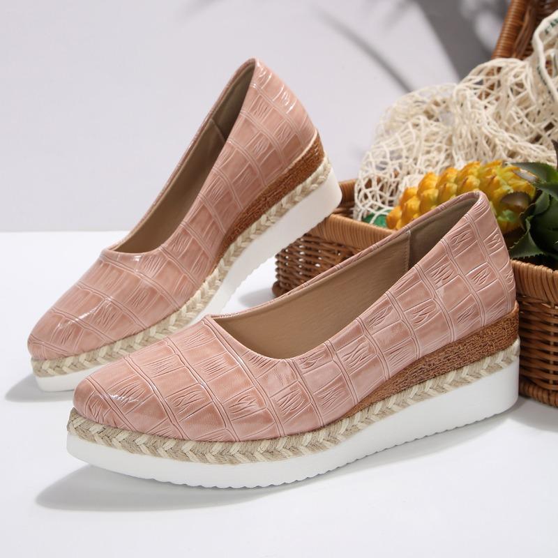 Fashion 2025 New European and American Plus Size New Trifle Bottom Shallow Breathable Pointed Toe Women's Single Shoes