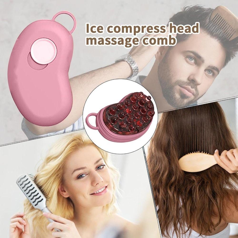 Deep Massage Ice Compress Scalp Massage Comb  for Scalp Stimulation Hair Growth