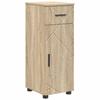 Bathroom Cabinet with Drawers Sonoma Oak 30 X 35 X 80 Cm