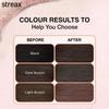 Streax Gel Hair Colour for Women and Men Natural Brown 150ml Pack of 1 Ammonia Free Long Lasting