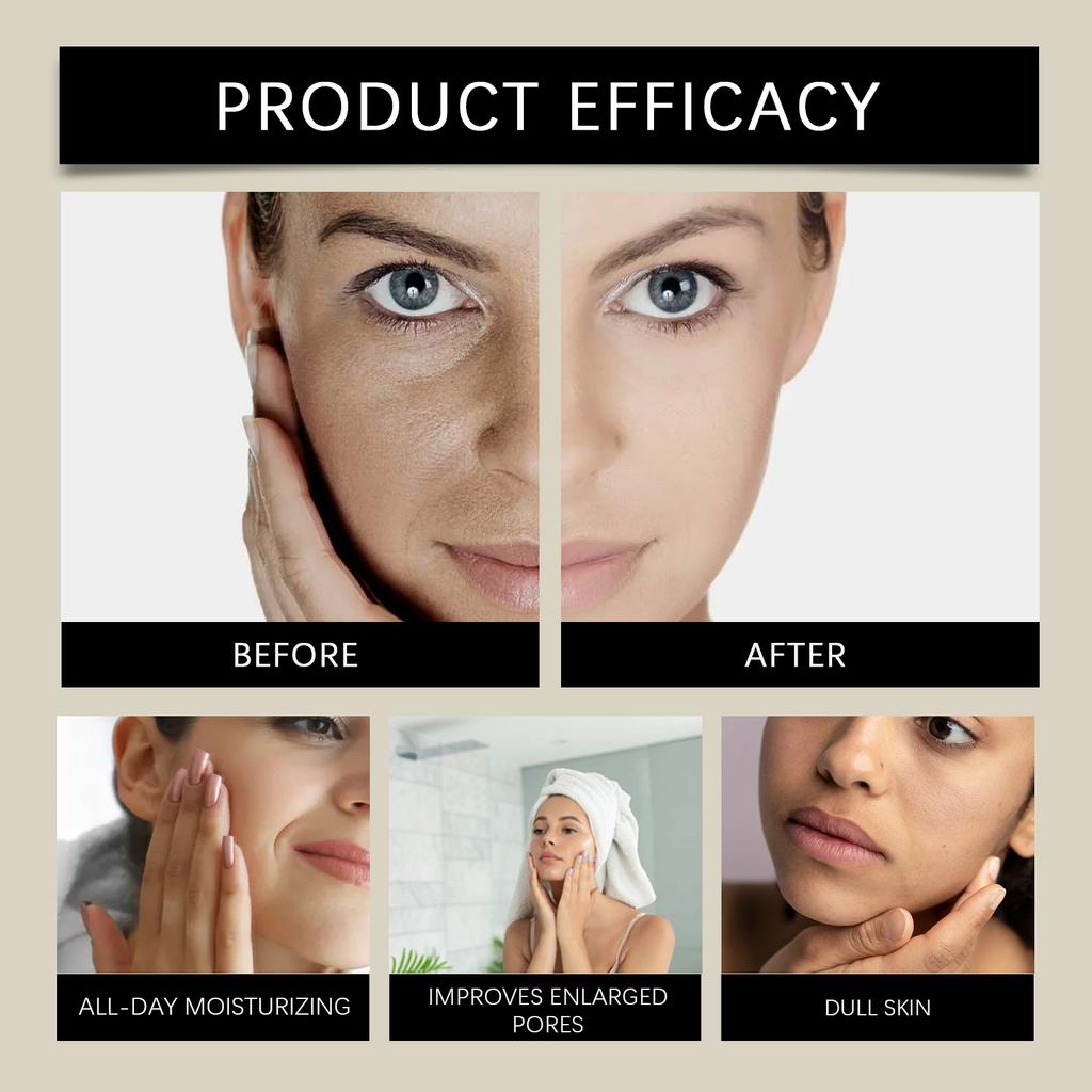 HOYGI Facial Serum Fade Fine Lines Firming Skin Shrink Pores Anti Aging Brightening Essence Skin Care Moisturizing Gentle Lotion