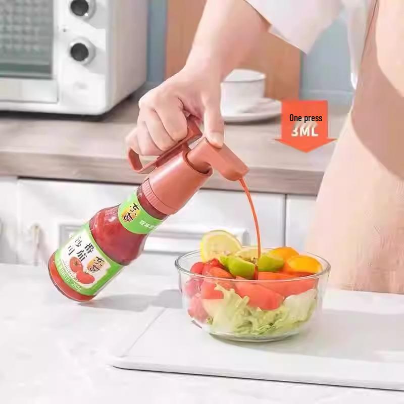 Universelle Lebensmittelqualität Austernsauce Pumpdüse Squeezer für den Haushaltsgebrauch