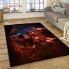 Gothic Horror Monsters Demon Ghost Carpet Rug for Bedroom Living Room Home Sofa Decoration,Children Game Large Decor Floor Mat