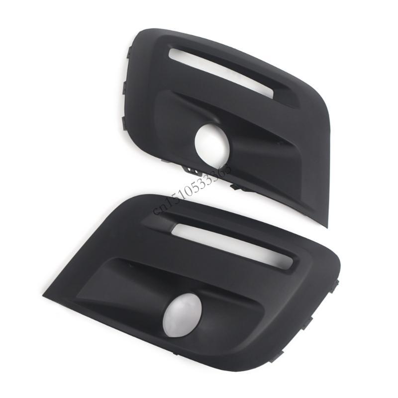 090E Foglight Frame Cover Bumper Foglight Grille Replacement Accessories for Berlingo Partner Front Bumper Foglight Grilles