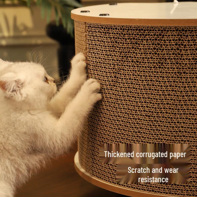 Multi-functional Cat Scratcher & Bed Coffee Table