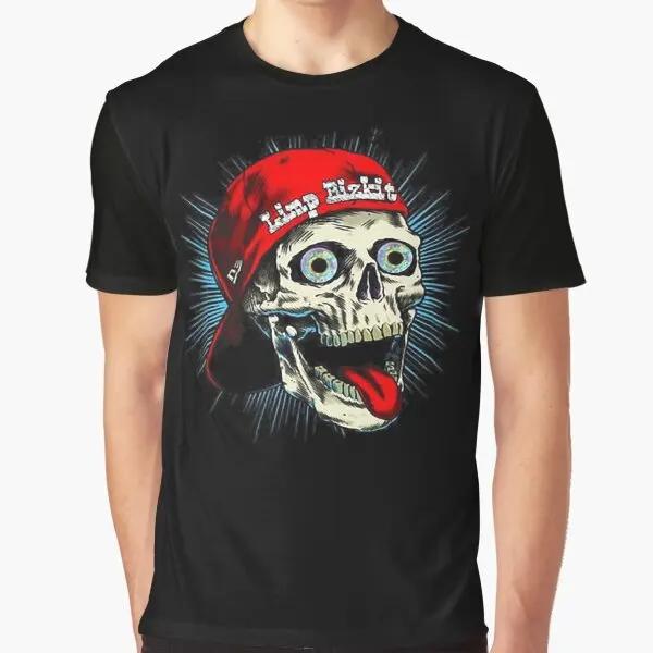 Hot Selling Limp Bizkit T Shirt Music Band Printing Summer Luxury Brand Pure Cotton Men's and Women's T-shirts Short Sleeves