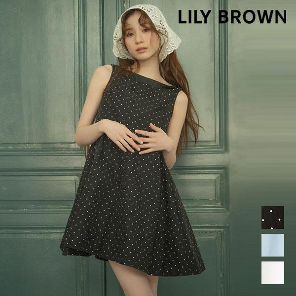 LILY BROWN Dress 26 Spring/Summer Flare shirt mini dress Reserved from late June to mid July Mini length dots