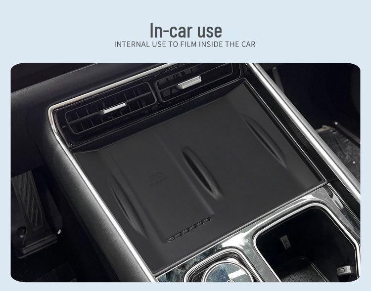 Silicone Wireless Charging Pad for Chery Tiggo 9X - Fits Center Console Phone Accessories & Interior Decor