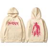Game Demon Hoodie Sweatshirt for Women, Dusk Style Casual Loose Pullover, Unisex Streetwear for Cosplay Enthusiasts