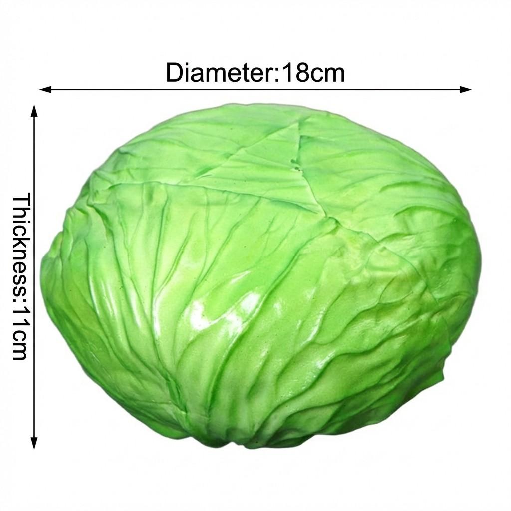Lifelike Cabbage Simulated Cabbage Lifelike Texture
