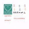 Diy Heart-Shaped Led Flowing Lights Electronic Kit 18 Red Led Light Pcb Soldering Kit With Battery Box Dc3V Circuit Board Module