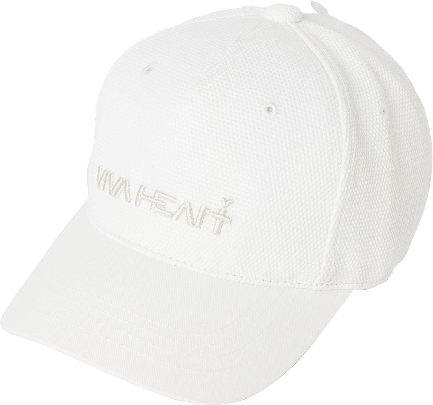 

[Viva Heart] Women s Golf Hat, Linen-Style Cap, Adjustable Size, Off-White