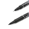 2Pcs/set Waterproof Tattoo Skin Marker Pen Black/Red/Blue Ink Dual-Tip Tattoo Makeup Pen  Graffiti