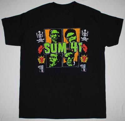 VINTAGE SUM 41 Kapela l'album Does Black Velikost S až 5XL Tričko AH1136