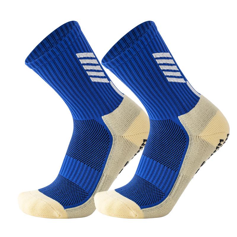 Autumn/Winter Mid-Tube Non-Slip Professional Football Socks with Sweat-Absorbent Towel Bottom