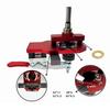 Simple 2 In 1 Concealed Hinge Jig Plate 35mm Hole Drill Guide Locator Tool for Efficient Cabinet Hardware Installation