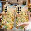 Phone Case: 2D flat, suitable for Samsung Galaxy A34 A35 M05 M06 S20 S22 S21 FE Plus 5G protective case, Rainbow Farm, perfect Christmas and Halloween