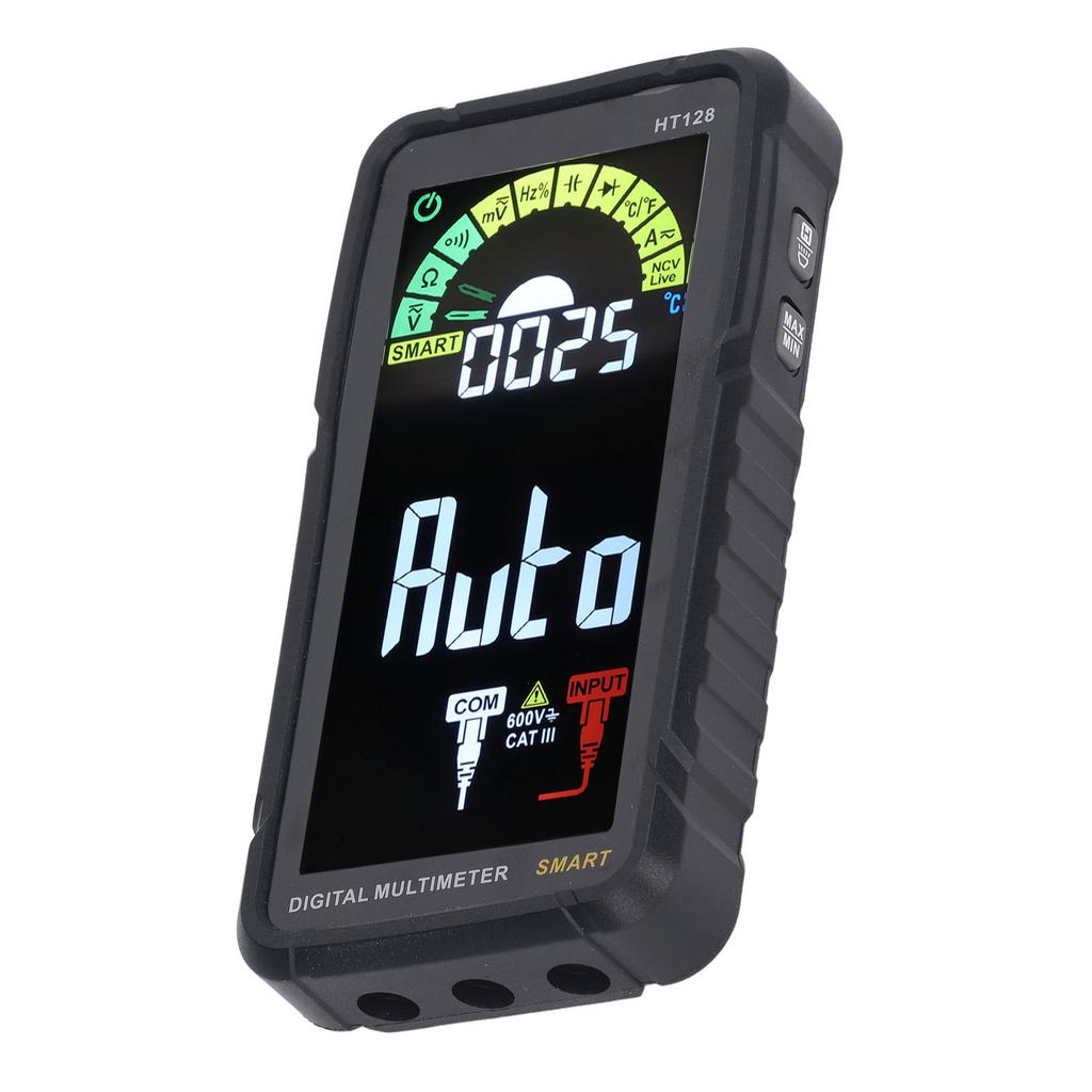 Multimetru Digital Auto LCD Afișaj Color Anti Ardere Multifuncțional Portabil Voltametru Tensiune