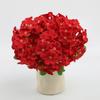 Dyed Edged Fake Flower Ball Silk Cloth Hydrangea Simulation Flowers  Valentine's Day Gift