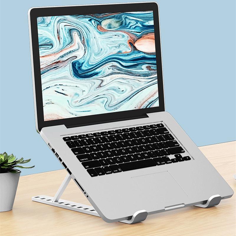 Laptop Stand MacBook Pro Notebook Stand Foldable Aluminium Alloy Tablet Stand