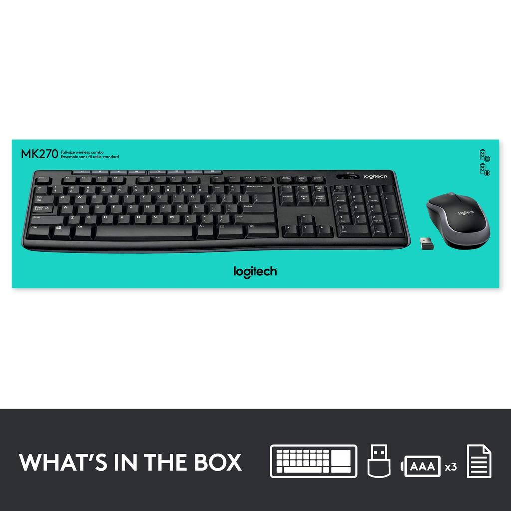 Logitech English Keyboard Wireless Combo (920-004536) [Parallel Import]