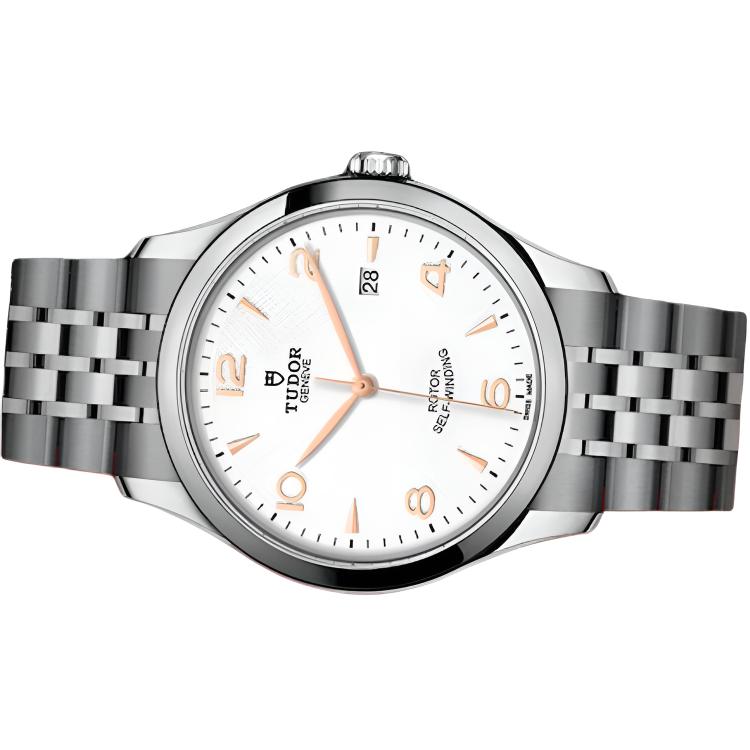 Tudor 1926 Serie Automatik Mechanisches Uhrwerk Wasserdicht Datumsanzeige Uhr Herrenuhren Weißes Stahl M91650-0011