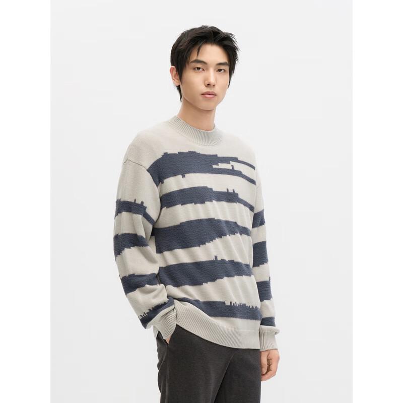 GXG Men's 2024 Winter Loose Trendy Knit Sweater