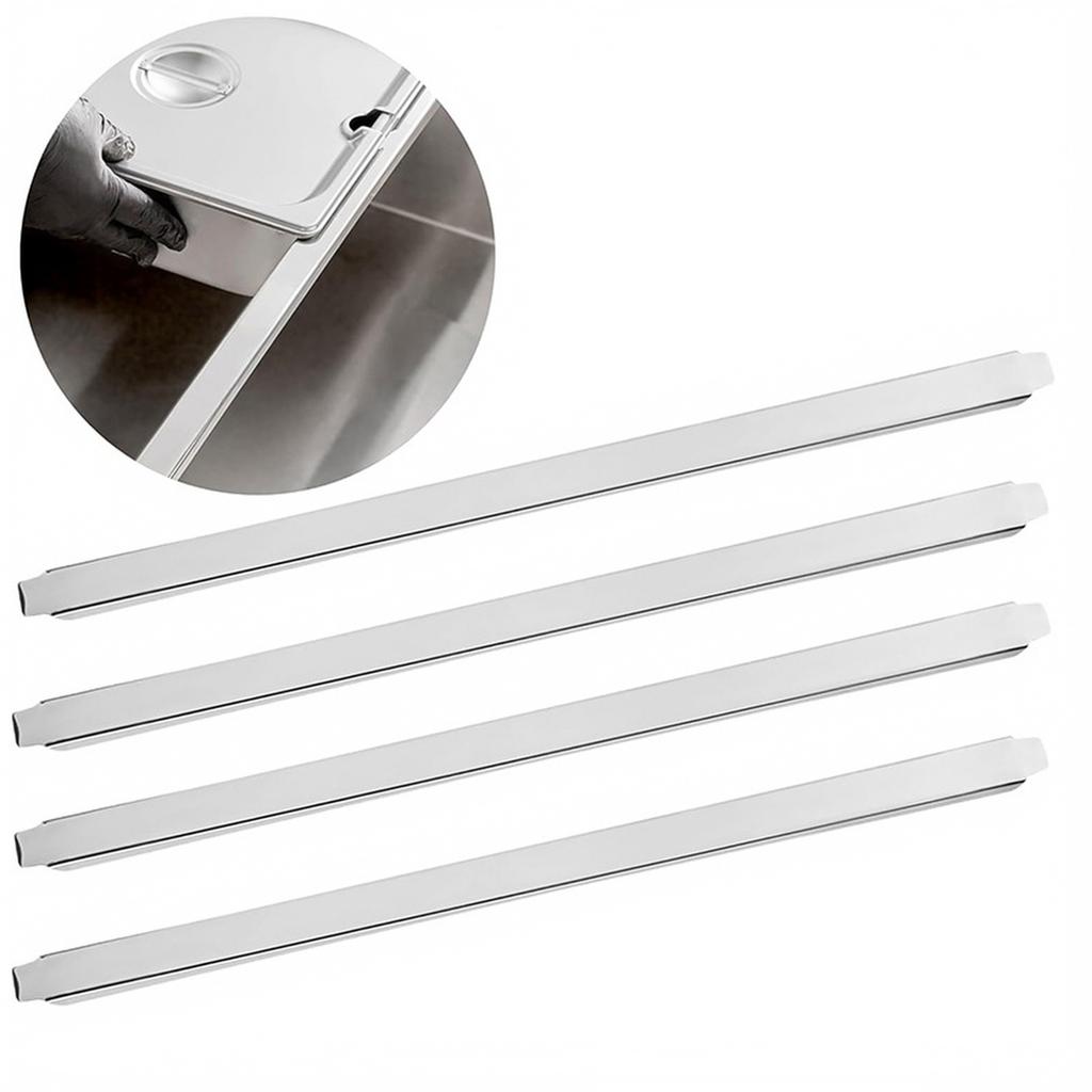 Stainless Steam Table Adapter Rod Hotel Pan Divider for Restaurant Kitchen