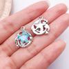 Star Moon Light Diamond Pendant Charm for DIY Jewelry Accessories