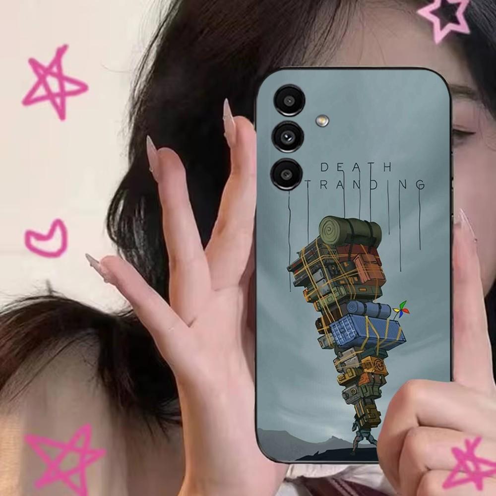 Game D-Death Stranding Phone Case For Samsung S24,S21,S22,S23,S30,Ultra,S20,Plus,Fe,Lite,Note,10,9,5G Black Soft Cover