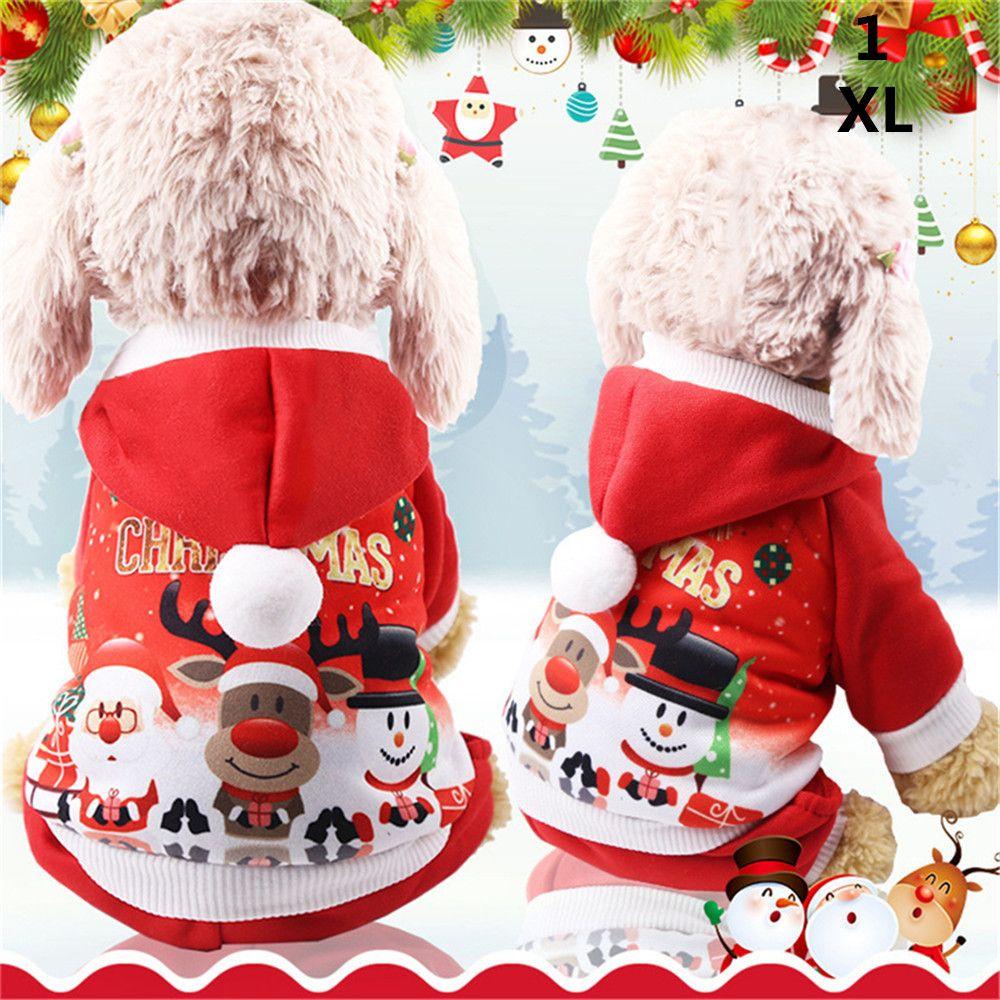 Pet Supplies For Chihuahua Santa Claus Dog Jacket Pet Clothing Christmas Dog Clothes Puppy Coat