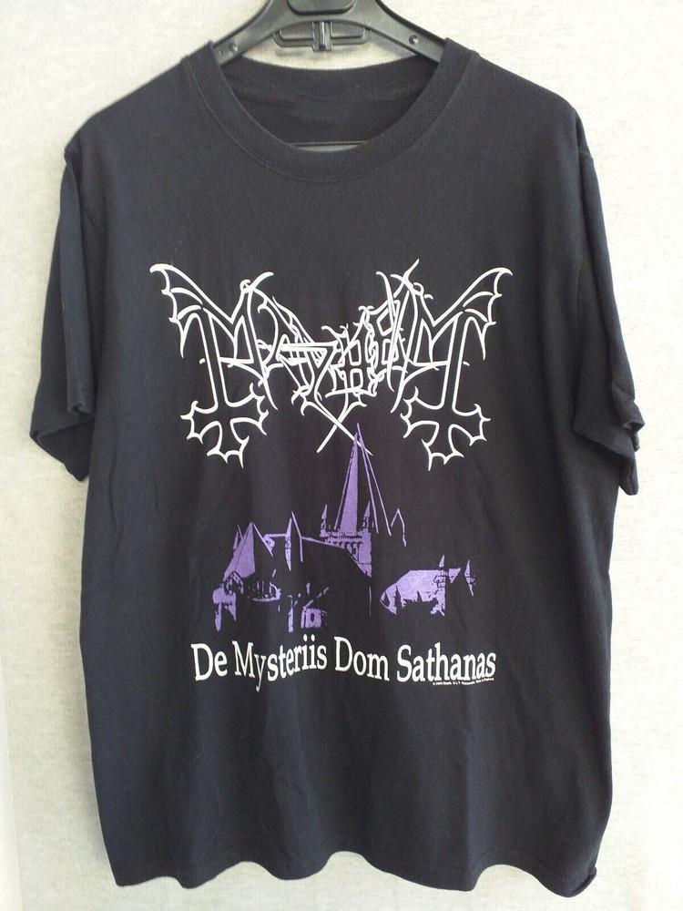 Mayhem De Mysteriis Dom Sathanas Razamataz  Black Metal BT705 Unisex T-Shirt S