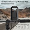Universal Bicycle Phone Holder, Waterproof Anti-Slip Shockproof Mount with Clear TPU Window,360° Rotatable for 4.5-7 Inch Phones