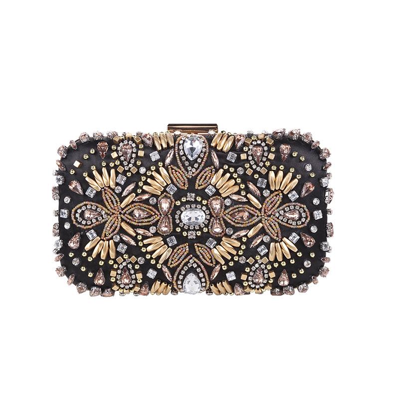 New Bead Embroidery Dinner , Party Banquet Lady  Clutch  Bridal Evening  Evening Giftbag