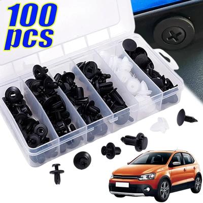 Clip de sujeción para automóvil, pasador de retención a presión para carrocería de automóvil, remache para parachoques, panel de moldura de puerta, kit de sujeción, accesorios para automóvil, clips para automóvil