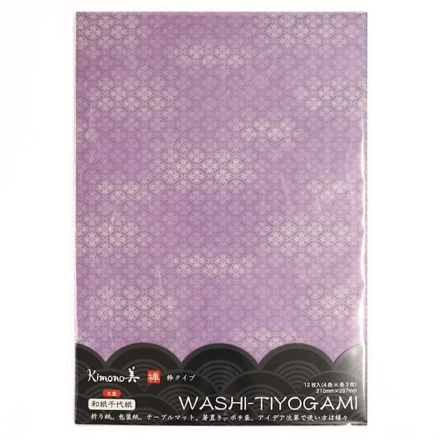 

Каміісо Кімоно Краса Васі Чійогамі А4 12 Шіппо 2214 Папір, Розмір, Аркуші, №