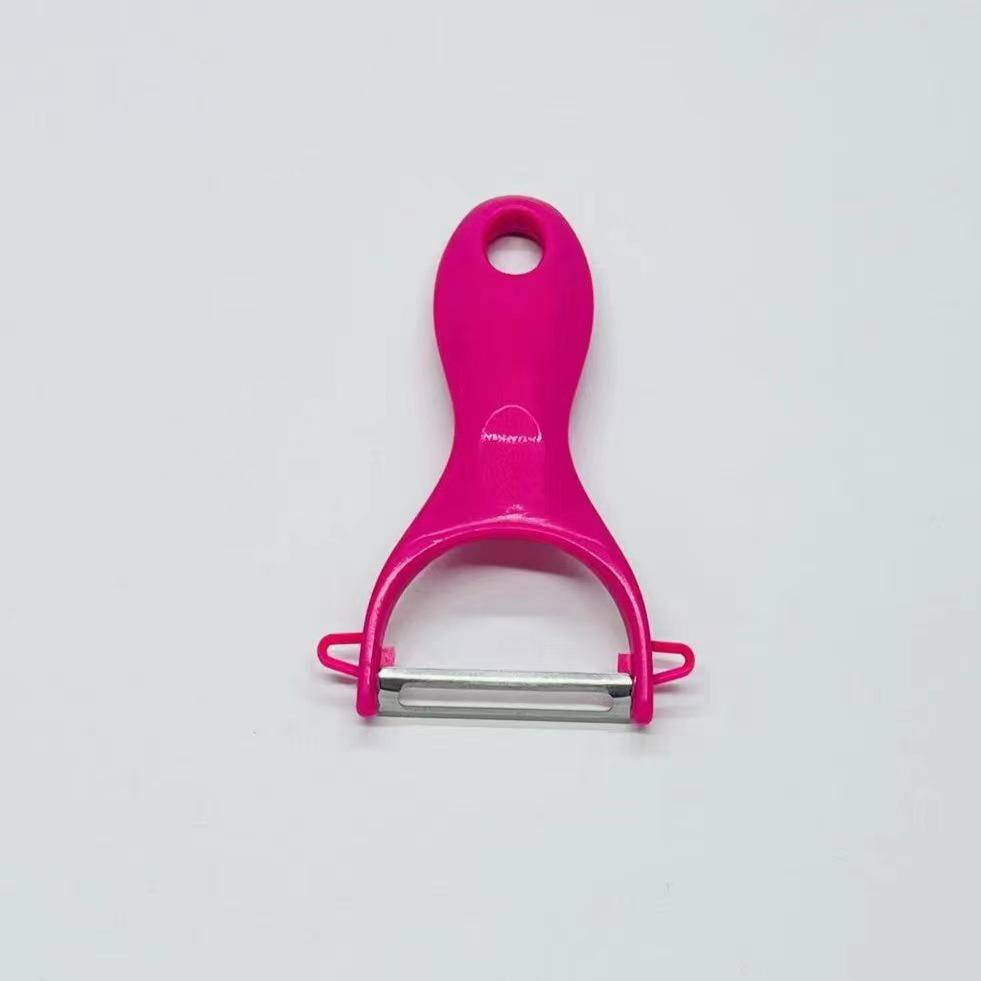 Stainless Steel & Plastic Multifunctional Fruit and Vegetable Peeler with Grater