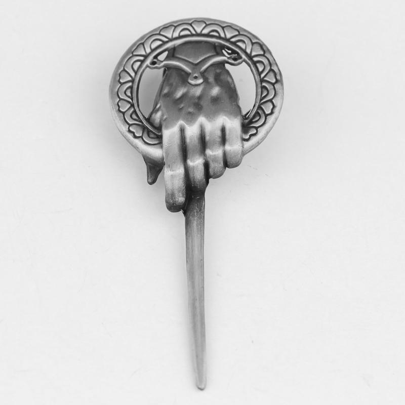 King's Hand Alloy Brooch Accessories