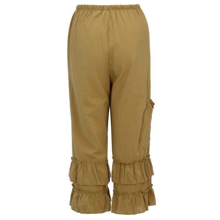 Buy Women Folds Casual Ruffled Pants 