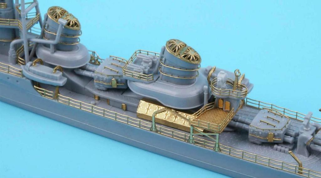 Tetra Model Серия SE Японский эсминец Амагири 1943 Пластиковые детали для модели SE7024 1/700 (YH)