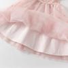 David & Bella Girls Pink Mesh Princess Dress