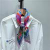 Bag Scarf Women Twill Silk Scarf Skinny Scarves Ladies Gem Belt  Design Wrist Towel Foulard  Neckerchief Headband