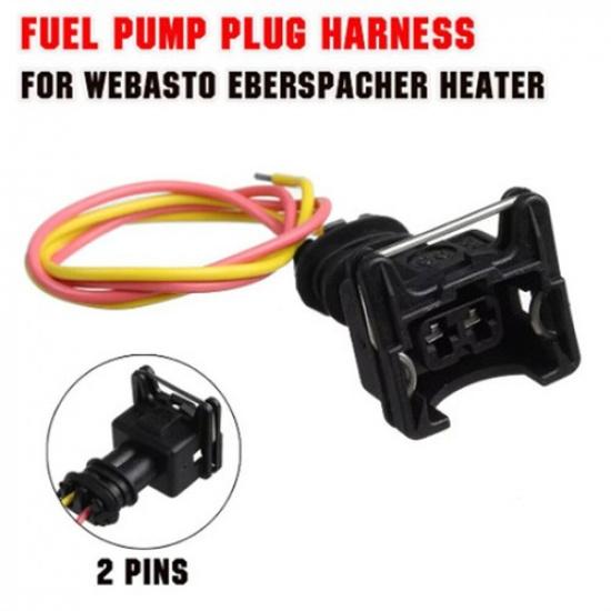 2Pin Heater Fuel Pump Plug Wire Harness Connector For Webasto-Eberspacher Heater