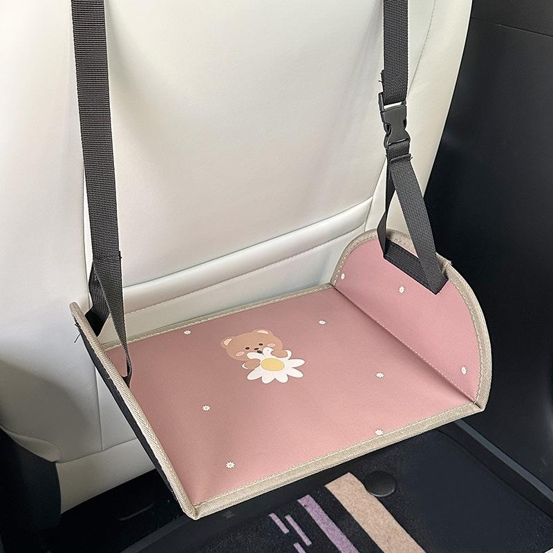 

1 Piece Adults And Children Long Flight Essentials Portable Car Travel Foot Mats Car Travel Rest Foot Pad Foot Hammock