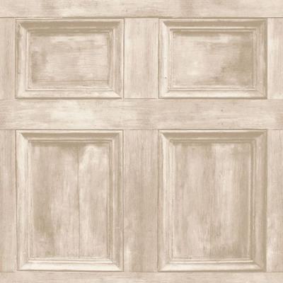İnce Dekor Ayırt Edici Ahşap Panel Duvar Kağıdı