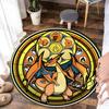 Japanese Pet Collecting Game E-vee Print Round Carpet for Living Room Bedroom Table Chair Sofa Home Decor Area Rug Luxury Gift